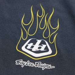 Troy Lee Designs Ruckus Ride Fietsshirt met Lange Mouwen Kinderen - Pressed Carbon