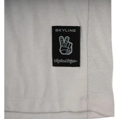 Troy Lee Designs Skyline Ride Fietsshirt met Korte Mouwen Kinderen - Signature Mist