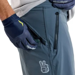 Troy Lee Designs Skyline Trail Shorts Heren - Mono Steel Blue