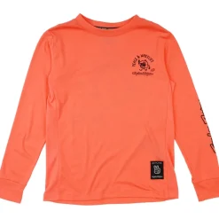 Troy Lee Designs Skyline Ride Fietsshirt met Lange Mouwen Kinderen - Peace & Wheelies Melon