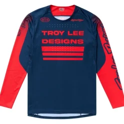 Troy Lee Designs Sprint Fietsshirt met Lange Mouwen Heren - Segment Midnight