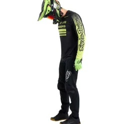 Troy Lee Designs Sprint Fietsshirt met Lange Mouwen Heren - Segment Black