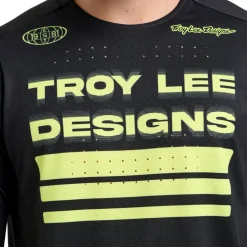 Troy Lee Designs Sprint Fietsshirt met Lange Mouwen Heren - Segment Black