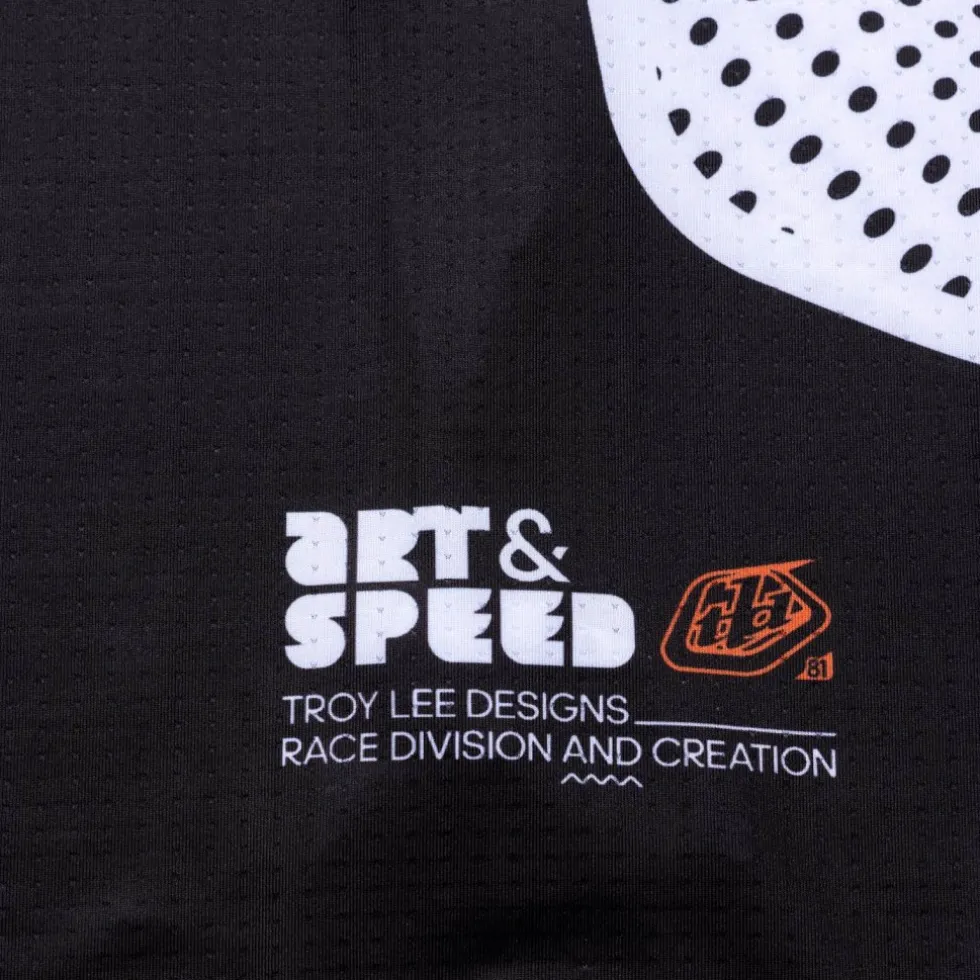 Troy Lee Designs Sprint Ultra Fietsshirt met Lange Mouwen Heren - Optic Black
