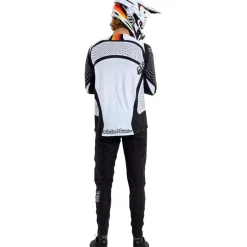 Troy Lee Designs Sprint Ultra Fietsshirt met Lange Mouwen Heren - Optic Black