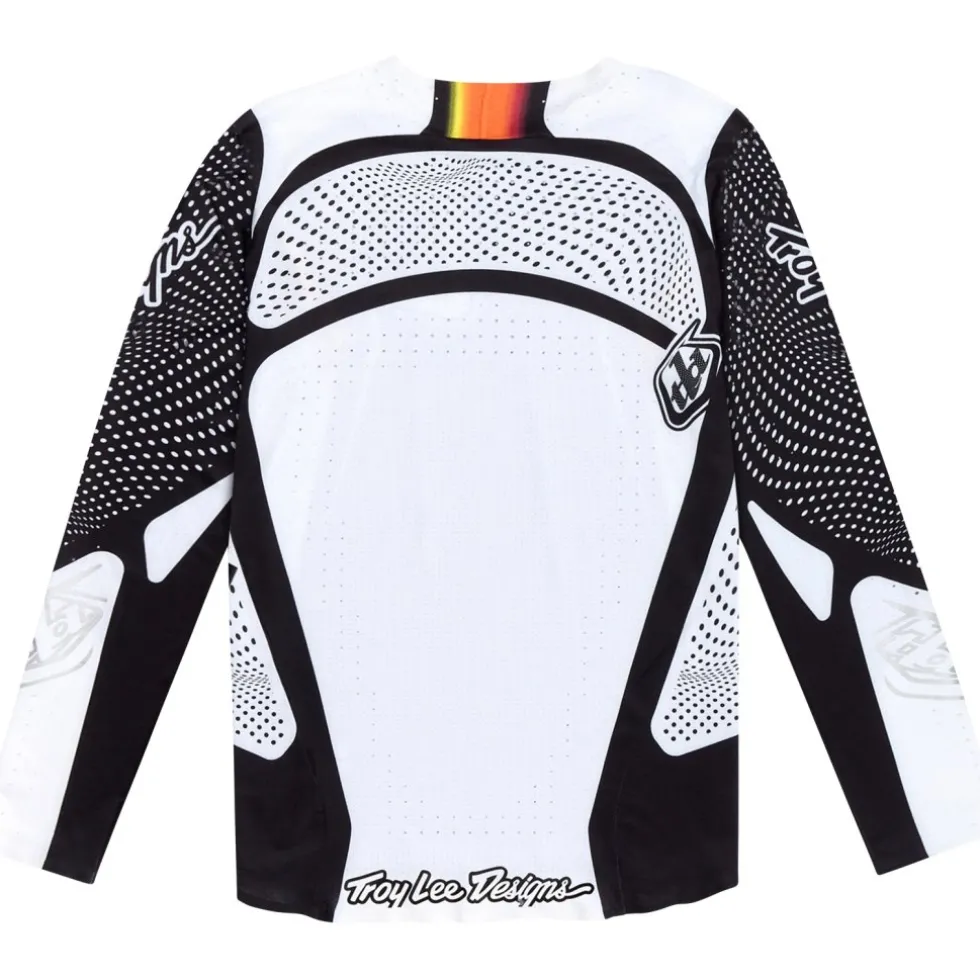 Troy Lee Designs Sprint Ultra Fietsshirt met Lange Mouwen Heren - Optic Black