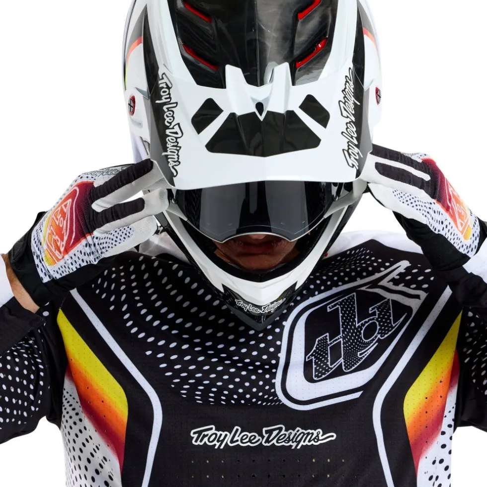 Troy Lee Designs Sprint Ultra Fietsshirt met Lange Mouwen Heren - Optic Black