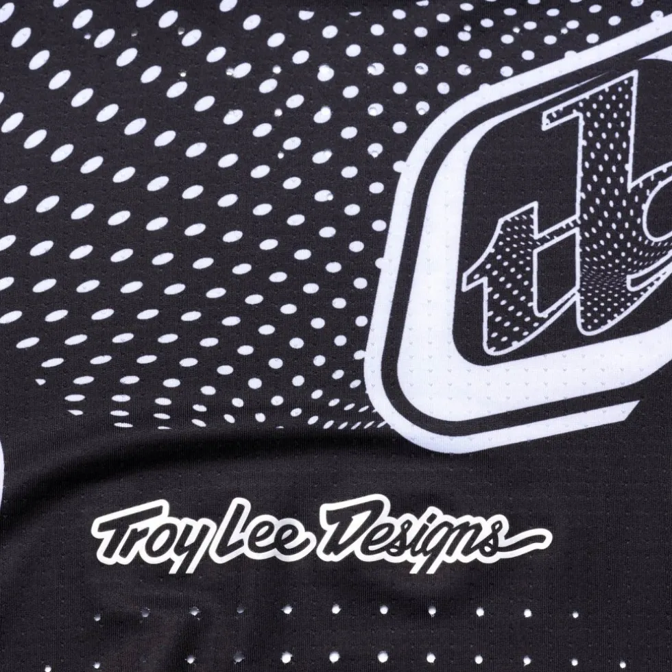 Troy Lee Designs Sprint Ultra Fietsshirt met Lange Mouwen Heren - Optic Black