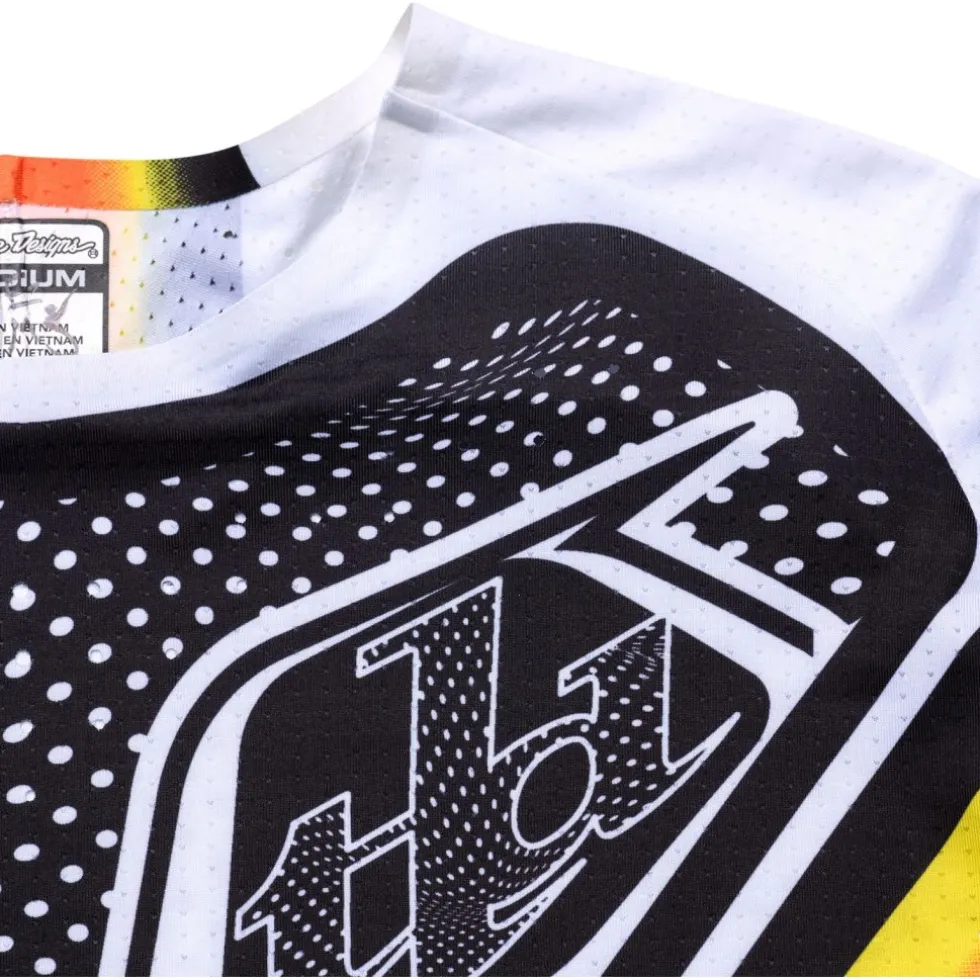 Troy Lee Designs Sprint Ultra Fietsshirt met Lange Mouwen Heren - Optic Black