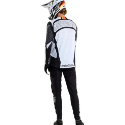 Troy Lee Designs Sprint Ultra Fietsshirt met Lange Mouwen Heren - Optic Black
