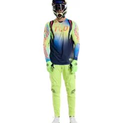 Troy Lee Designs Sprint Ultra Fietsshirt met Lange Mouwen Heren - Drip Glo Yellow