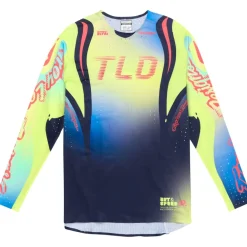 Troy Lee Designs Sprint Ultra Fietsshirt met Lange Mouwen Heren - Drip Glo Yellow