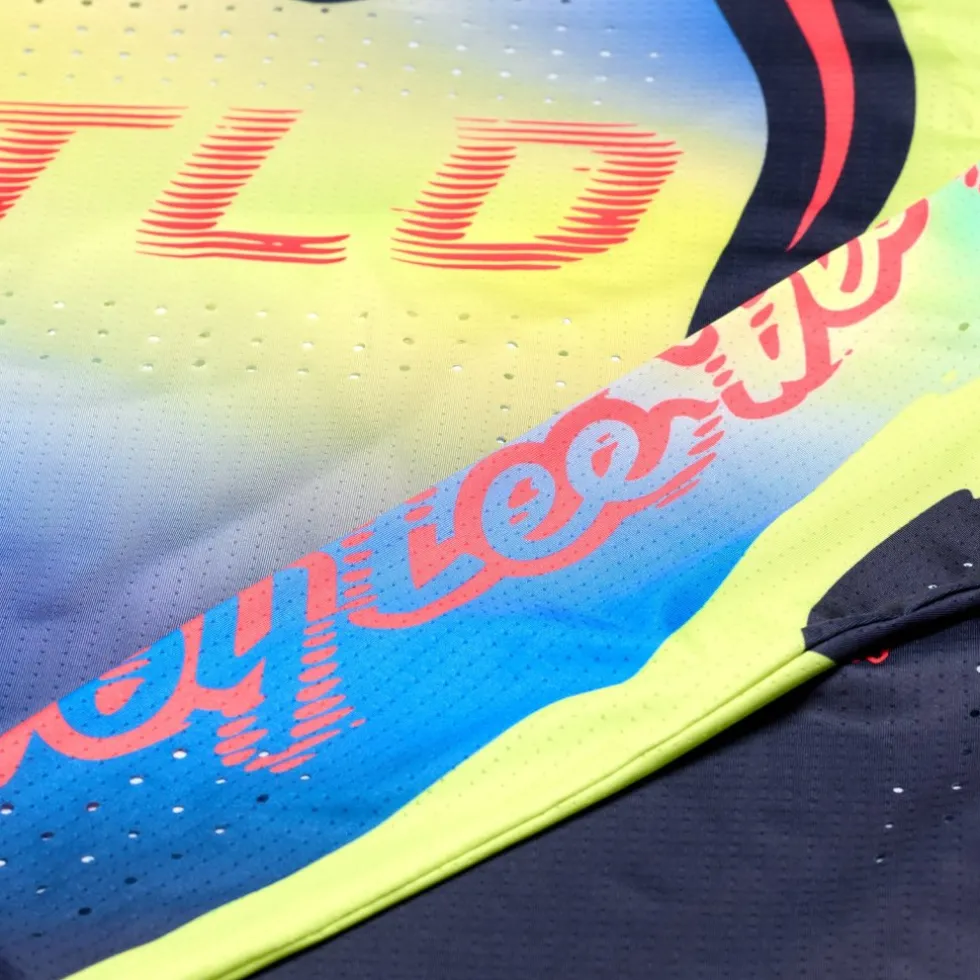 Troy Lee Designs Sprint Ultra Fietsshirt met Lange Mouwen Heren - Drip Glo Yellow