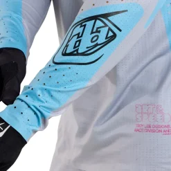 Troy Lee Designs Sprint Ultra Fietsshirt met Lange Mouwen Heren - Optic Mist