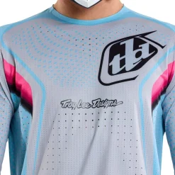 Troy Lee Designs Sprint Ultra Fietsshirt met Lange Mouwen Heren - Optic Mist