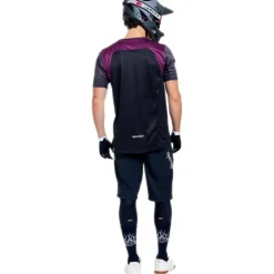 Troy Lee Designs Stage Fietsshirt met Korte Mouwen Heren - Signature Carbon