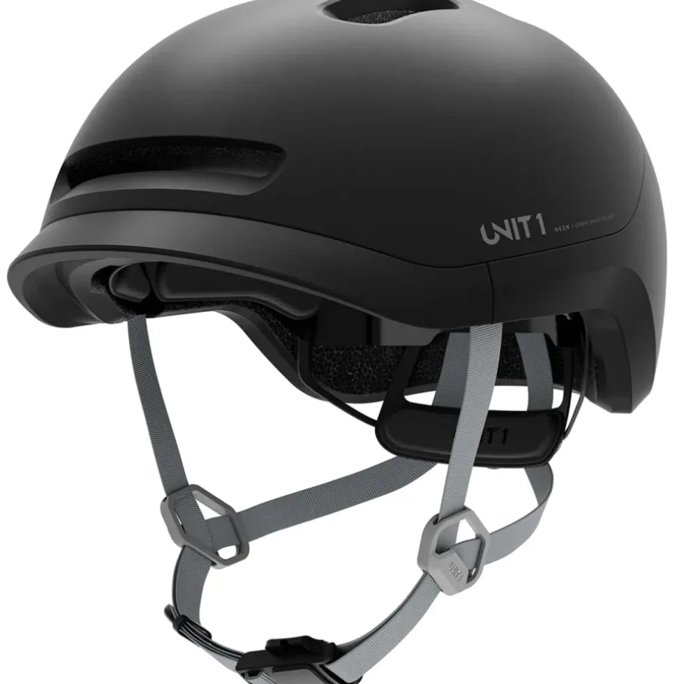 UNIT 1 NEON Mips Slimme helm - Charcoal/Black