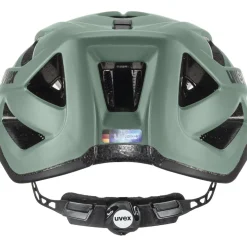 Uvex active cc Helm - moss green-black matt
