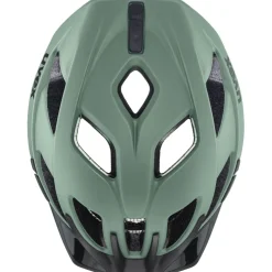 Uvex active cc Helm - moss green-black matt