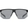 Uvex aerios Bril - black matt/smoke