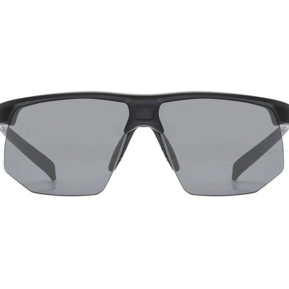 Uvex aerios Bril - black matt/smoke