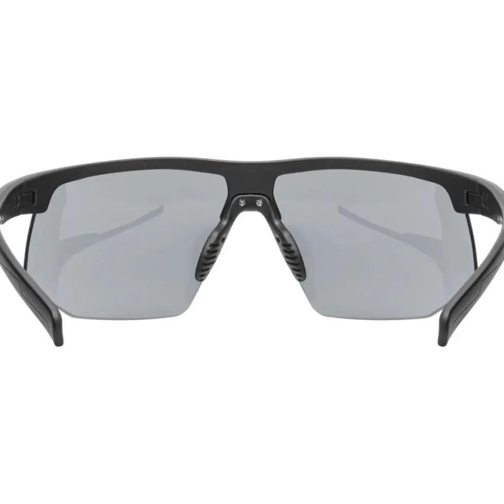 Uvex aerios Bril - black matt/smoke
