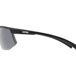 Uvex aerios Bril - black matt/smoke