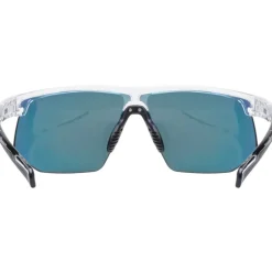 Uvex aerios Bril - clear/mirror red