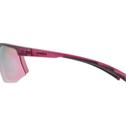 Uvex aerios Bril - cranberry matt/mirror rose
