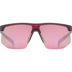 Uvex aerios Bril - cranberry matt/mirror rose