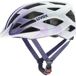 Uvex air wing 2 cc Fietshelm Kinder - lilac-white matt