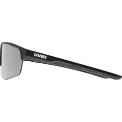 Uvex axos set Bril - black matt/mirror silver + clear
