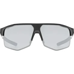 Uvex axos set Bril - black matt/mirror silver + clear