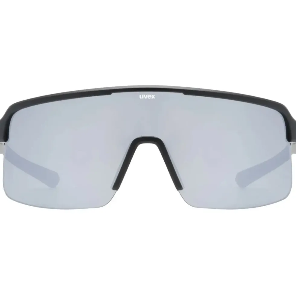 Uvex Dyrt Fietsbril - black matt/mirror silver