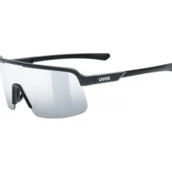 Uvex Dyrt Fietsbril - black matt/mirror silver