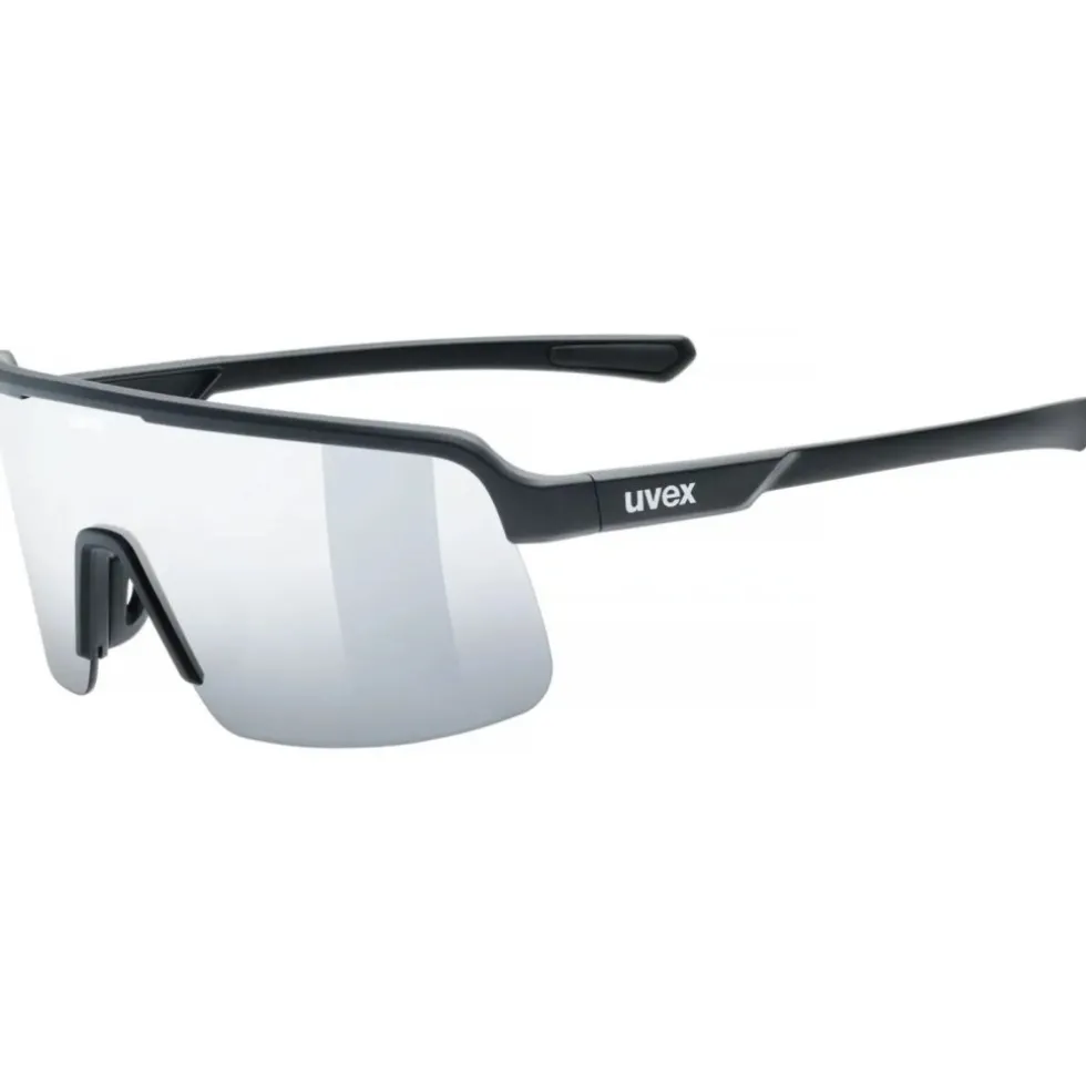 Uvex Dyrt Fietsbril - black matt/mirror silver