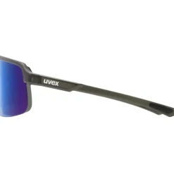 Uvex Dyrt Fietsbril - smoke matt/mirror blue