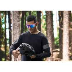 Uvex Flowline Fietsbril - olive matt/mirror gold