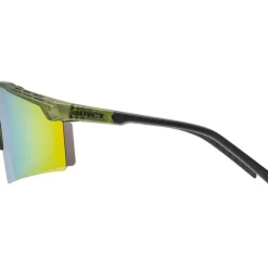 Uvex Flowline Fietsbril - olive matt/mirror gold