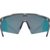 Uvex Flowline Fietsbril - smoke matt/mirror red