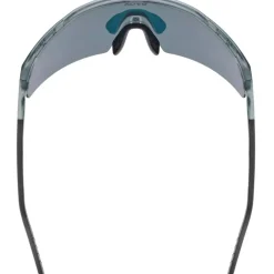 Uvex Flowline Fietsbril - smoke matt/mirror red