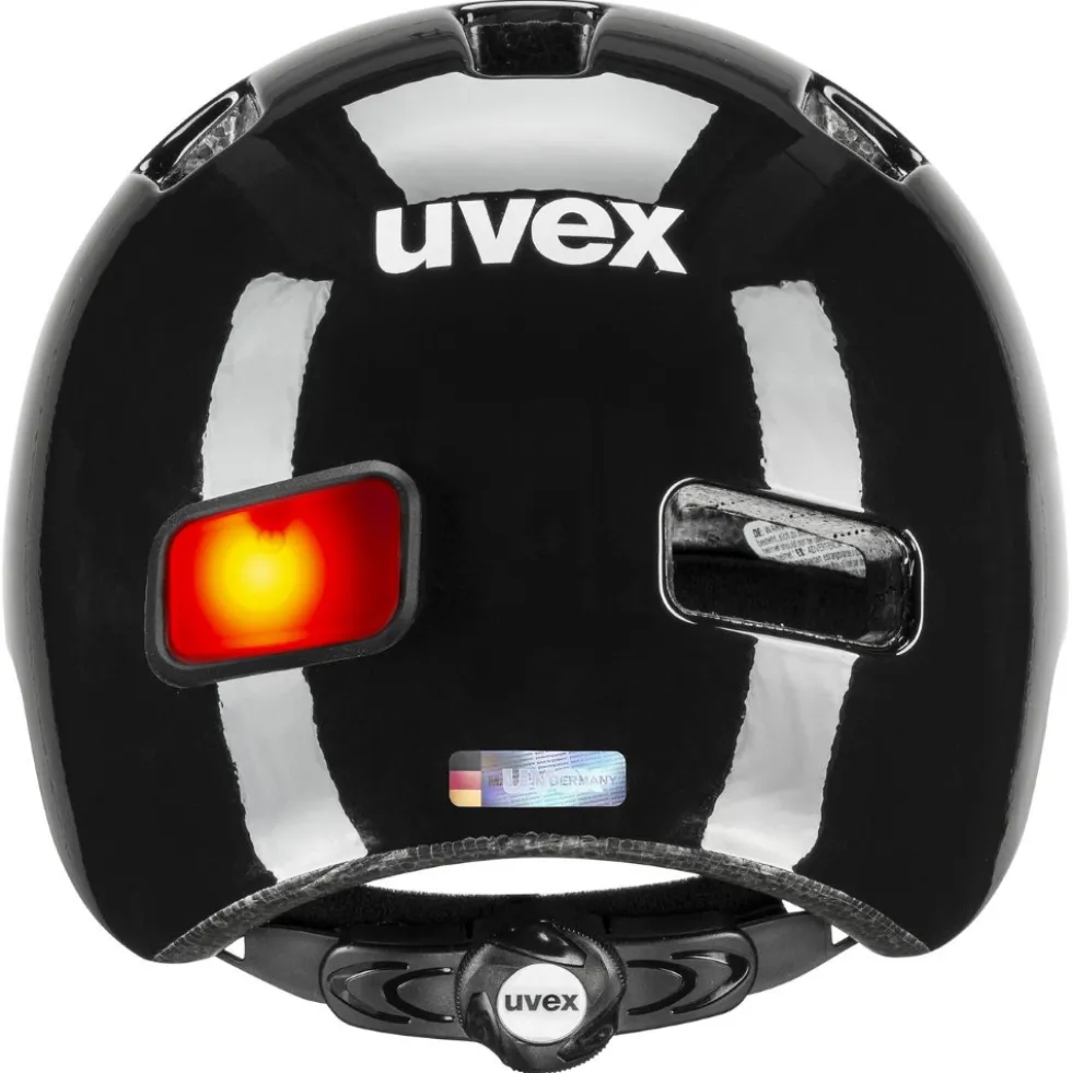 Uvex hlmt 4 reflexx Kinder-Fietshelm - zwart