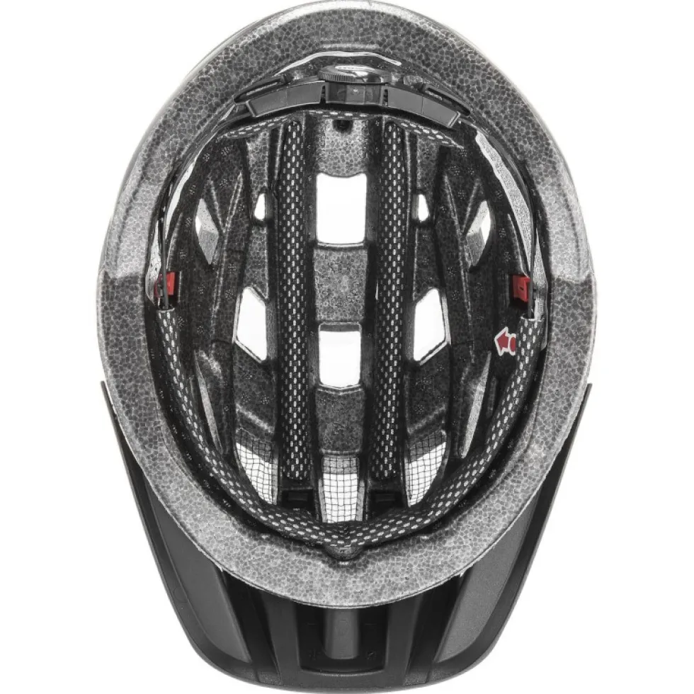 Uvex i-vo cc Helm - black-smoke matt