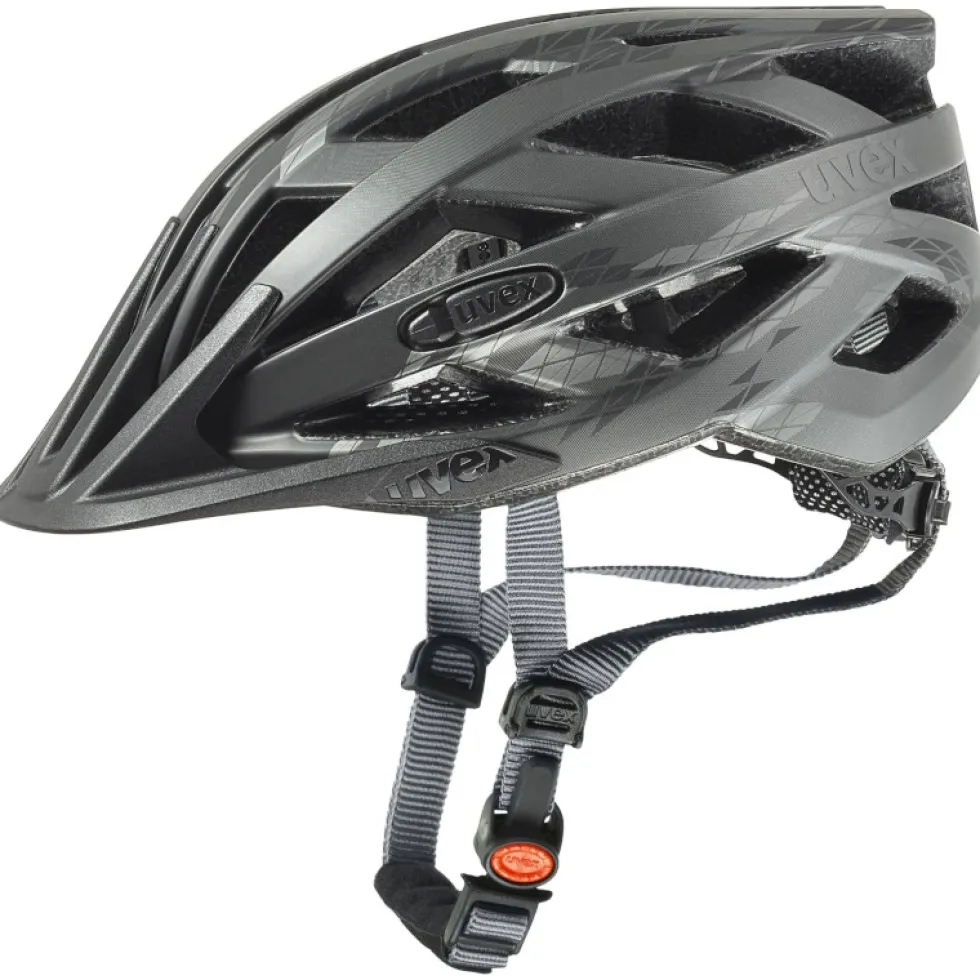 Uvex i-vo cc Helm - black-smoke matt