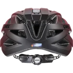 Uvex i-vo cc Helm - rood-zwart mat