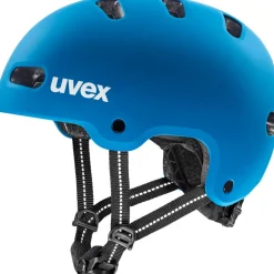 Uvex kid 4 Kinder-fietshelm - bubble blue matt