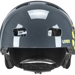 Uvex kid 3 Kinder-Fietshelm - dirtbike grey-lime