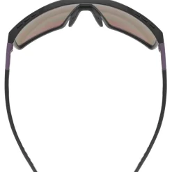 Uvex mtn perform Bril - black-purple matt/supravision mirror purple