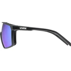 Uvex mtn perform small Bril - black matt/mirror blue