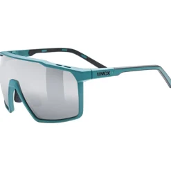 Uvex mtn perform small Bril - teal matt/mirror silver
